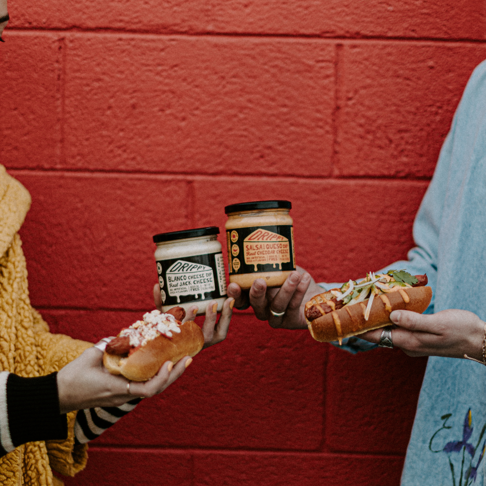 Loaded Hot Dogs with Cheese Dip (Easy Street Food Style Recipe)